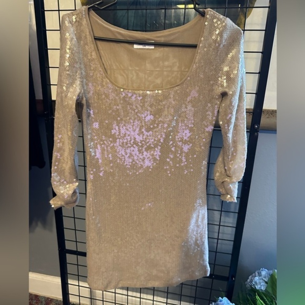 NWOT sequin mini dress by Rumored